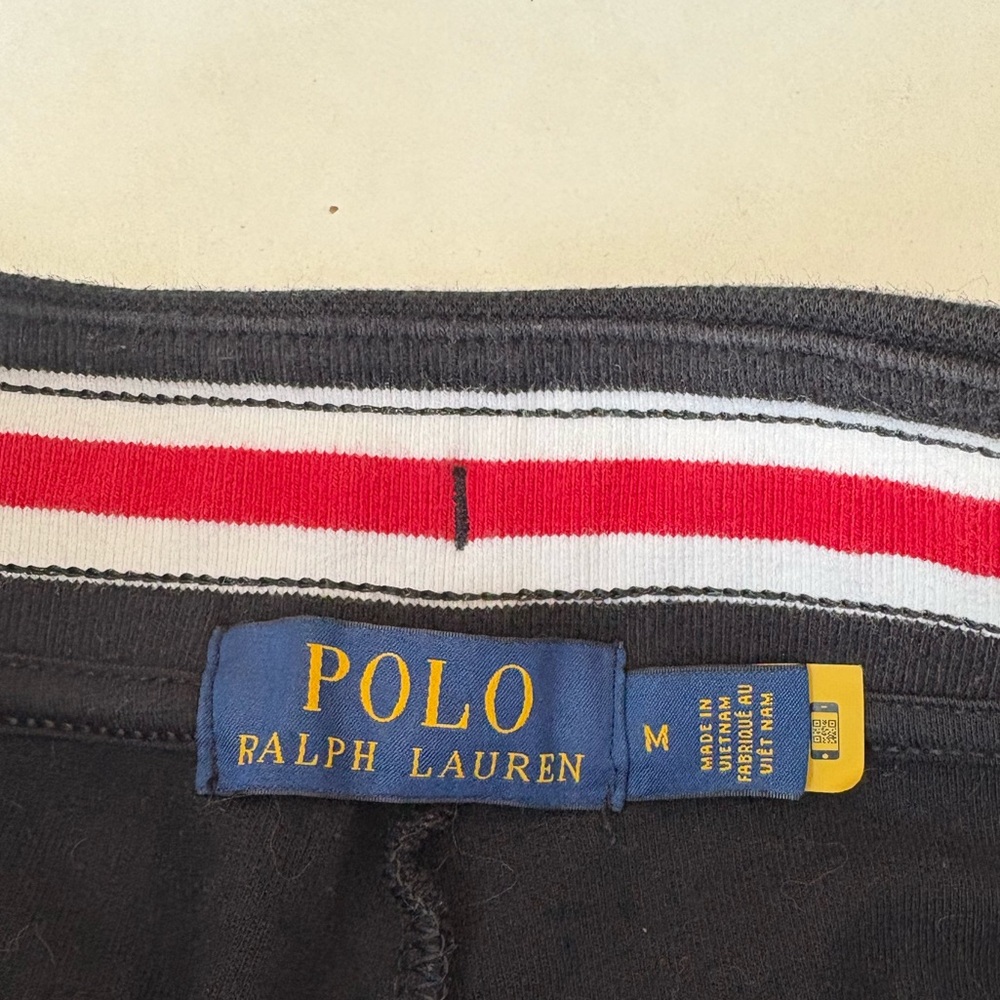 Polo Ralph Lauren Men’s Double-Knit Jogger Pant Black Size Medium - Picture 7 of 8